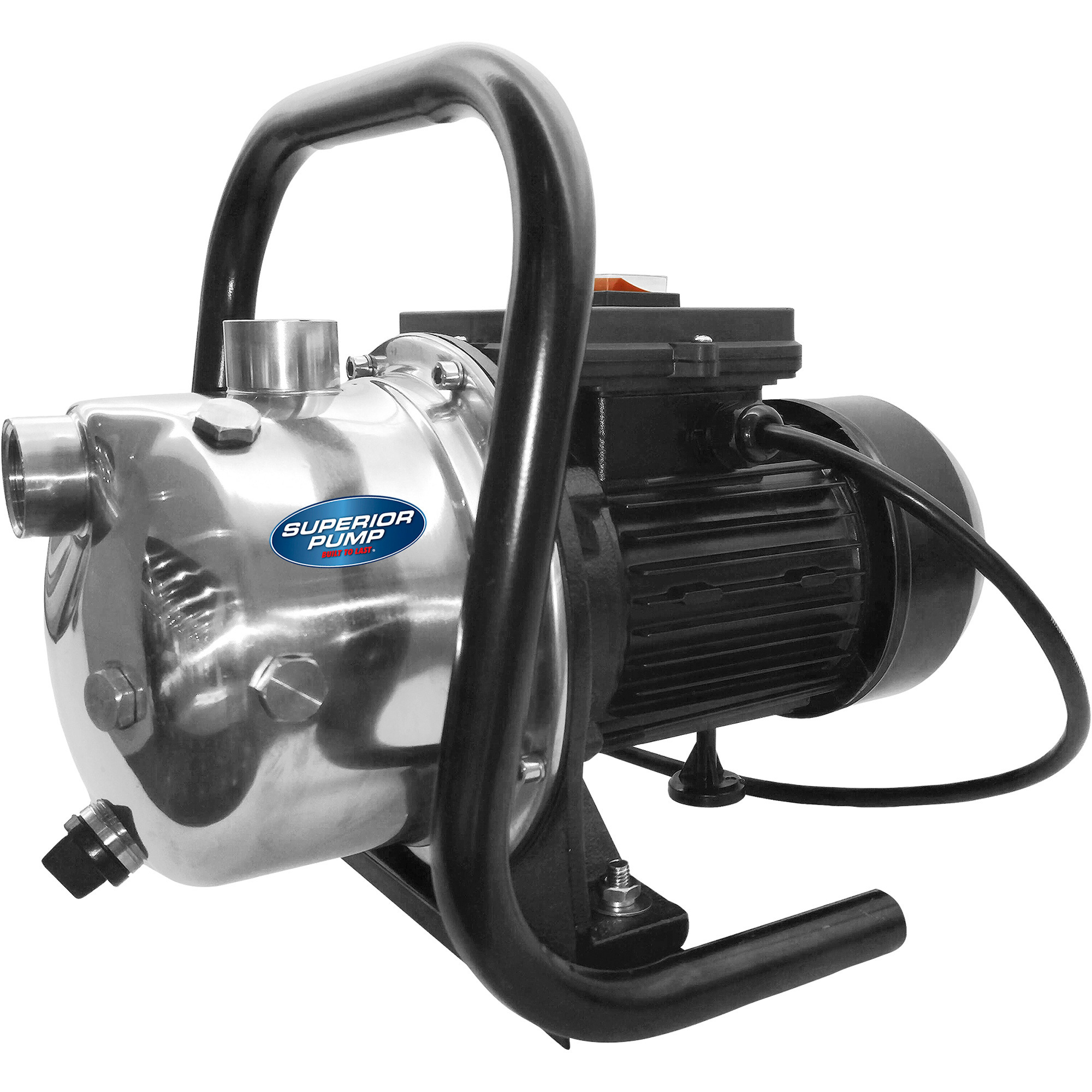 Superior Pump Portable Sprinkler Pump, 830 GPH, 1 HP, 1in. Ports, Model# 96110